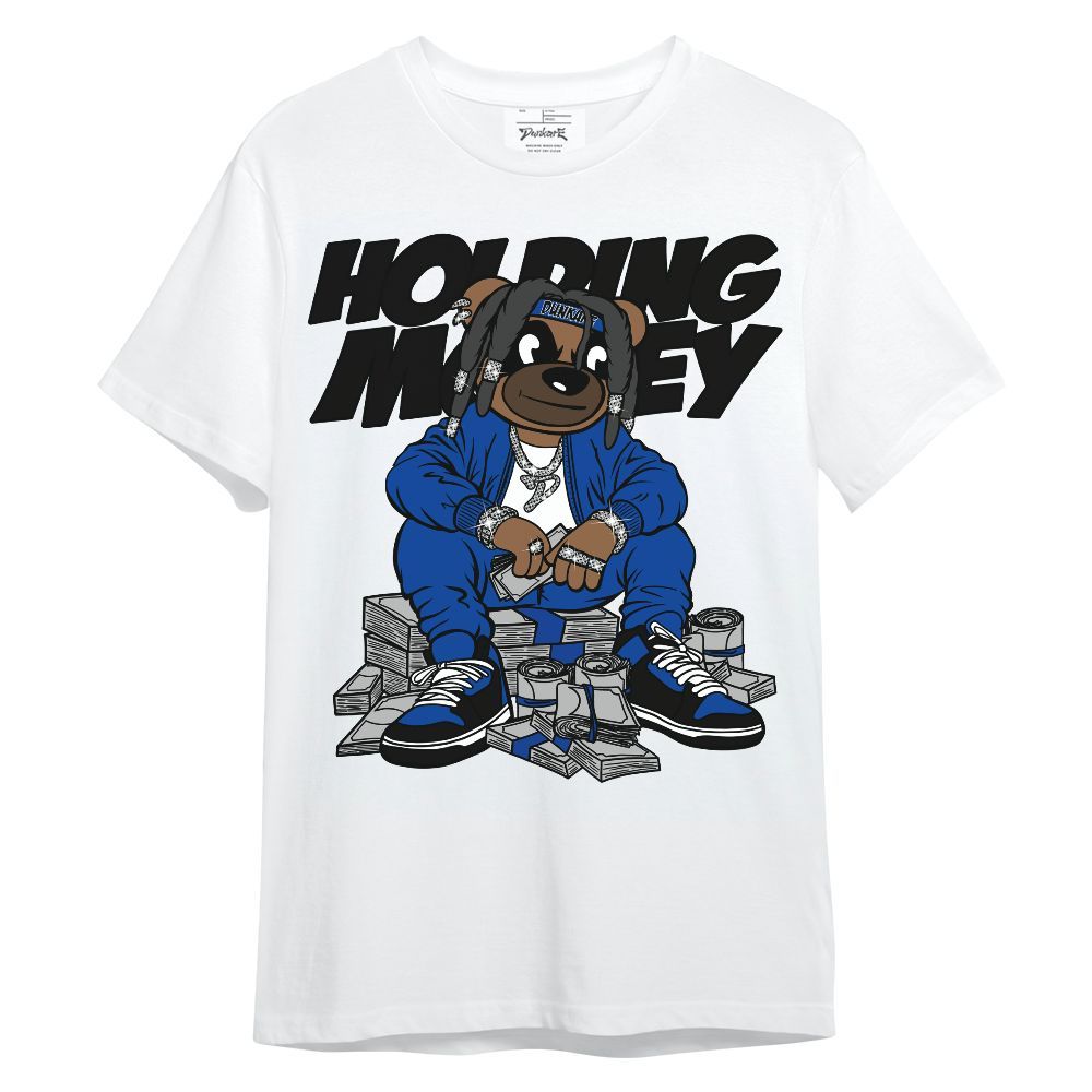 Shirt To Match Hyper Royal 12s - Possessing Moneys Bear Unisex Shirt