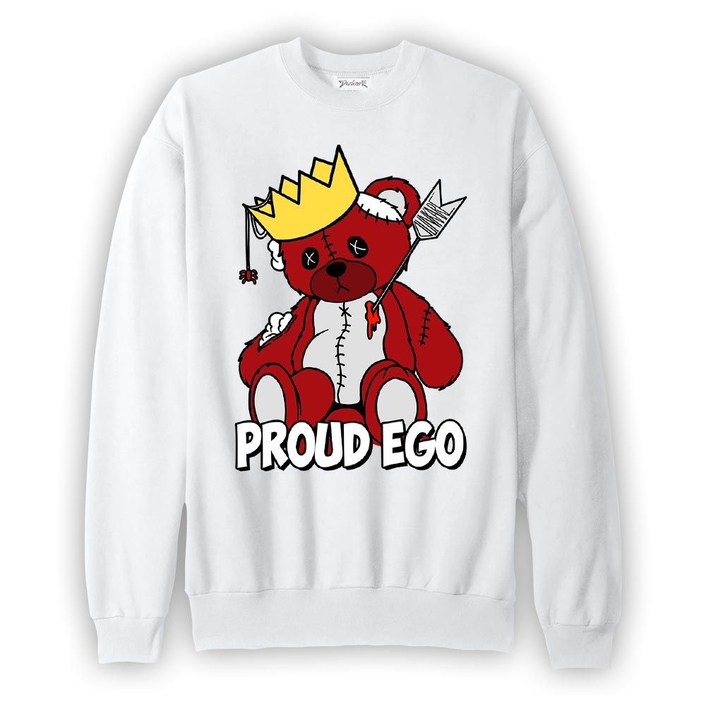 Sweatshirt To match Red Taxi 12s Sweatshirt - Ego Bear Version 2 Graphic