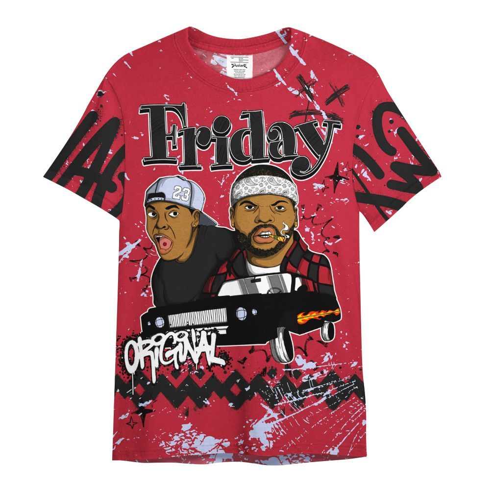 Shirt To Match Toro Bravo 6s - Friday Sneaker Crayon All Over Print