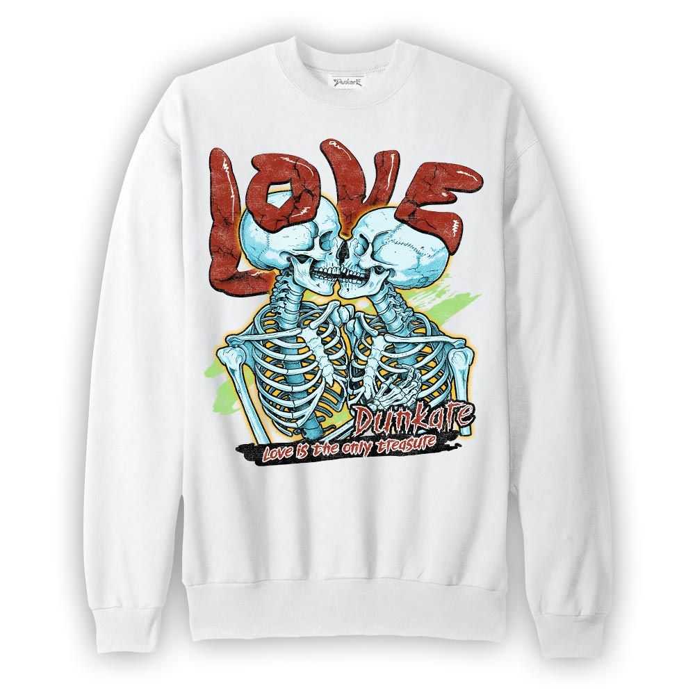 Sweatshirt To match SB Dunk Di'Orr Greenwood Sweatshirt - Skull Love Bear Graphic