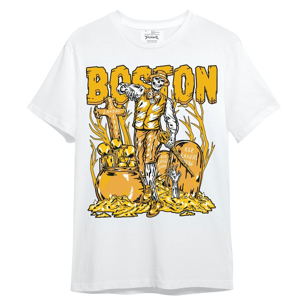 Shirt To Match Del Sol 13s - Goldrush Skeleton Unisex Shirt