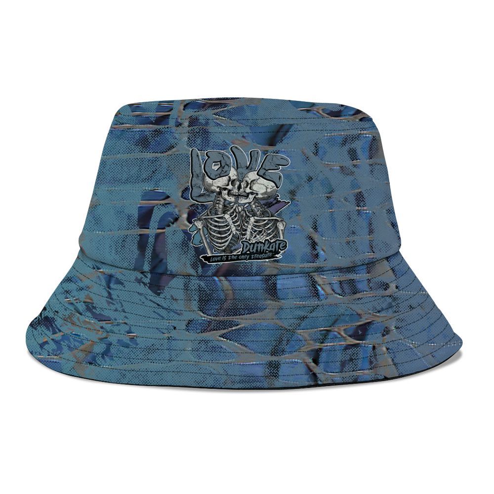 Bucket Hat To Match Air Foamposite Kazuya Mishima - Skull Love Graphic