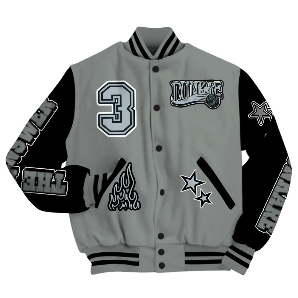 Varsity Jacket To Match Retro Georgetown 6s - Allen Answer Skeleton All Over Print