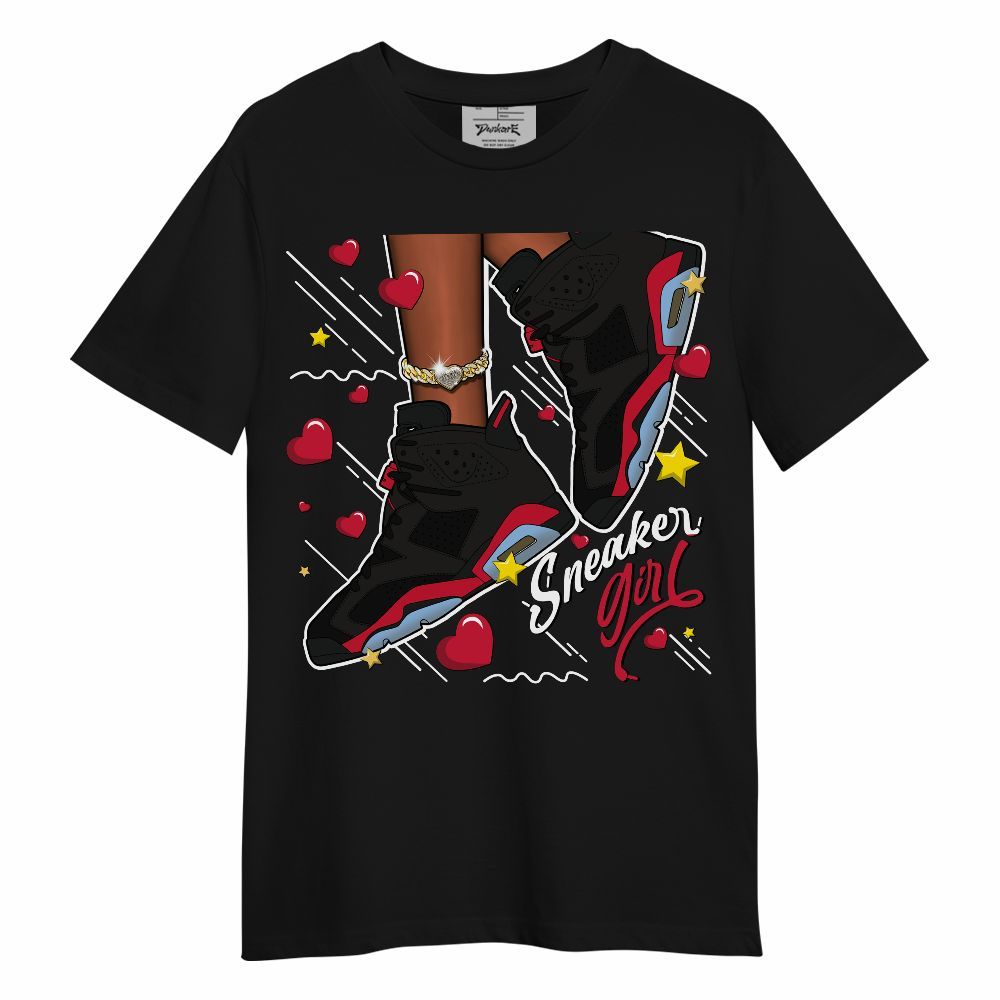 Shirt To Match Retro Infrared Salesman 6s - SNEAKER Girl Heart Flying Graphic