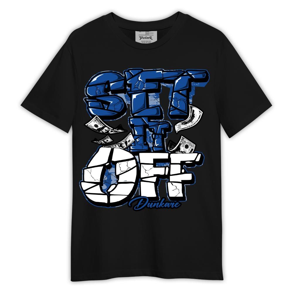 Shirt To Match Low Space Royal 11s - Graphic Set It Off Shirt Outfit