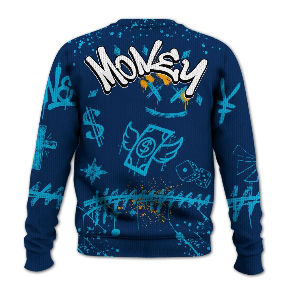 Knitted Sweater To Match Dunk Low GS Electric Algae - Everybody Paid In Full Crayon