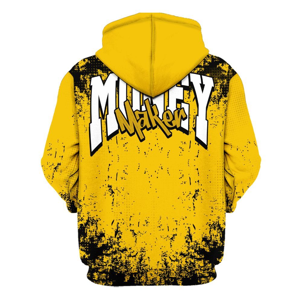 Hoodie To Match High Laney 1s - Move In Silence Money Street Retro All Over Print