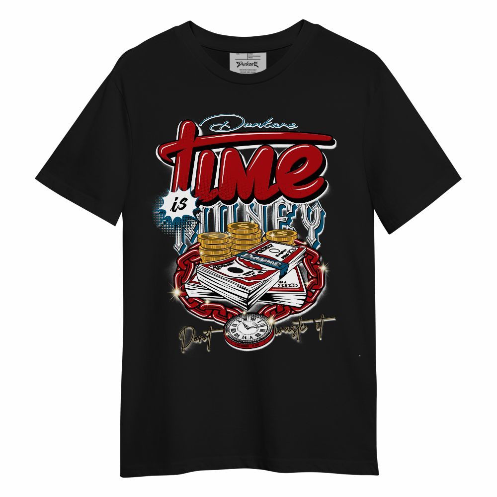 Shirt To Match OG Varsity Red 17s - Time Is Money Unisex Shirt