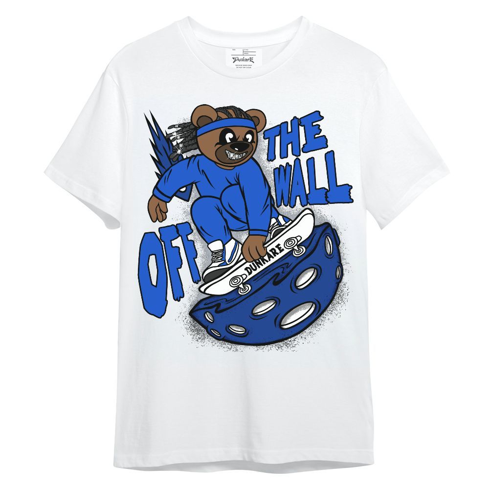 Shirt To Match Air Foamposite One Royal - Quirky Bear Unisex Shirt