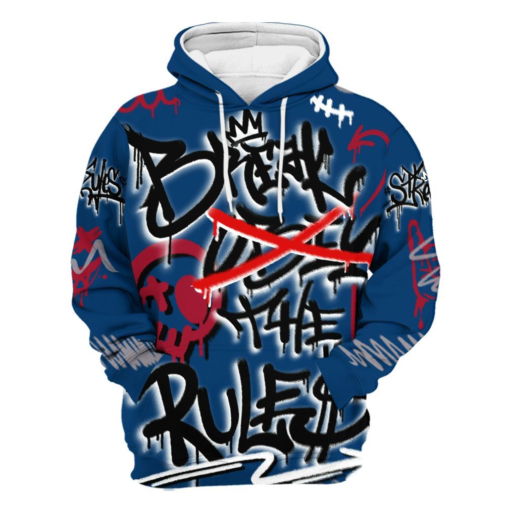 Hoodie To Match Rare Air 4s - Break Rules Streetwear All Over Print