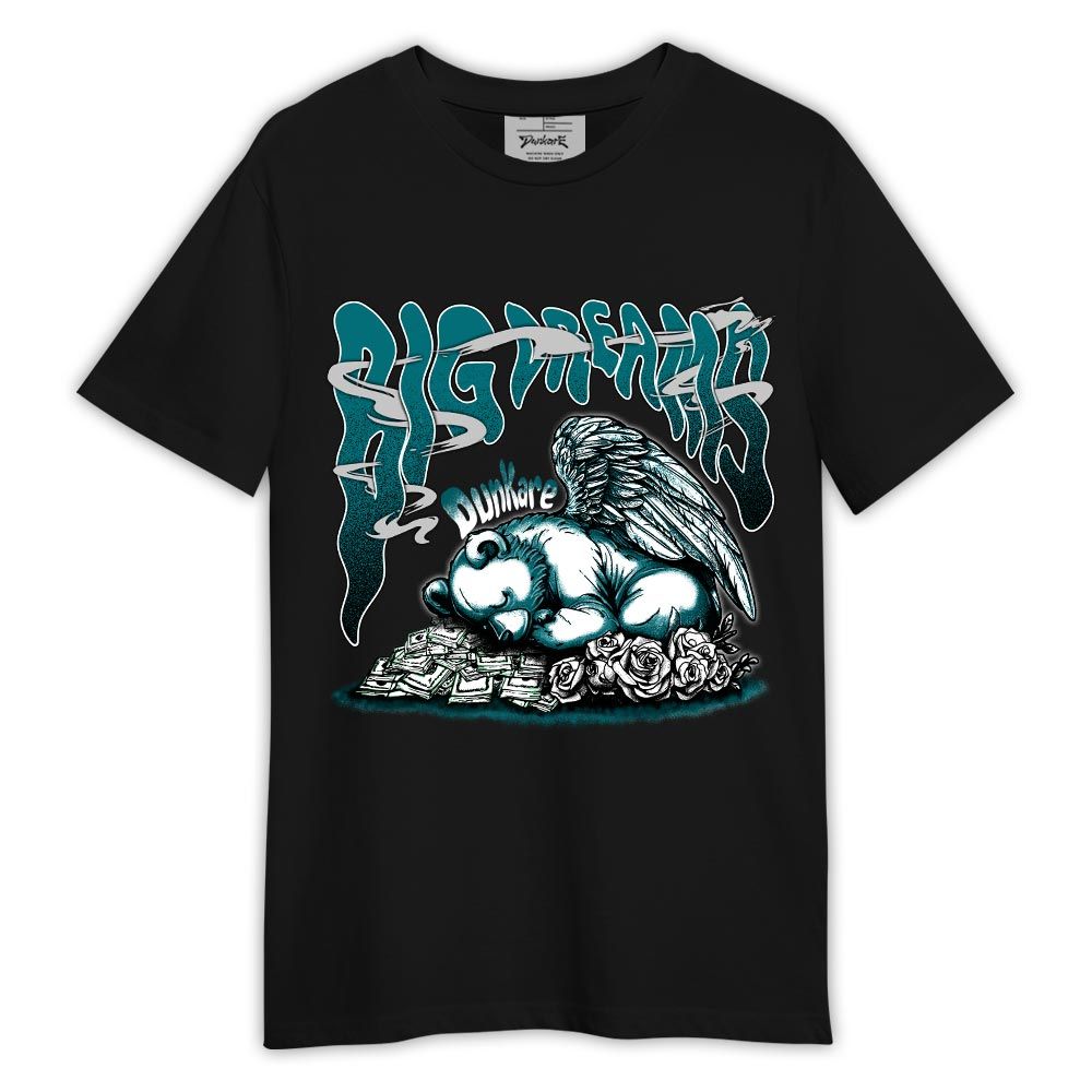 Shirt To Match Oxidized Green 4s - Bear Big Dream Shirt Outfit Oxidized Green 4s 1305 HDT