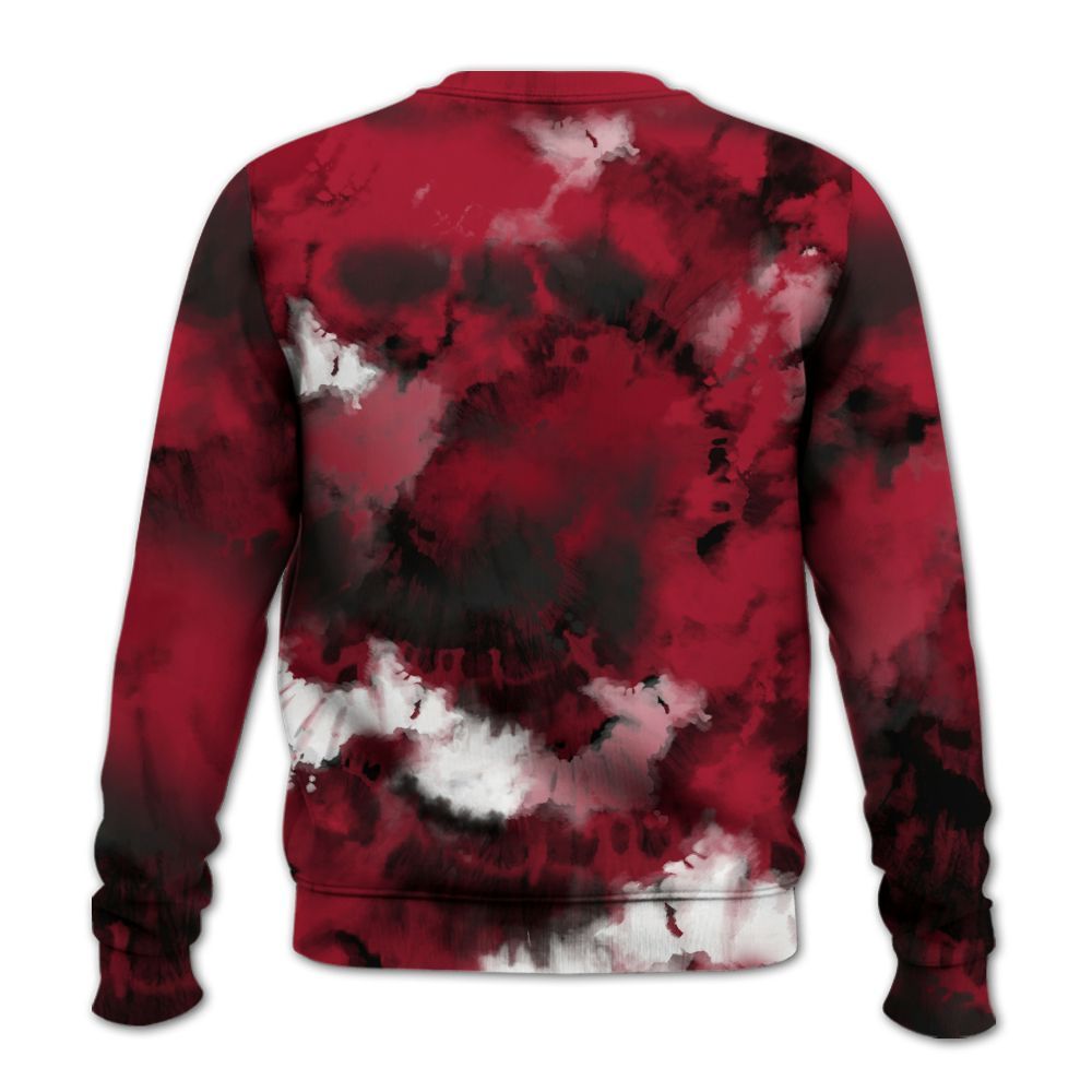 Sweatshirt To Match High OG Black Toe Reimagined 1s - SNEAKER Girl Money Drip Tie Dye All Over Print