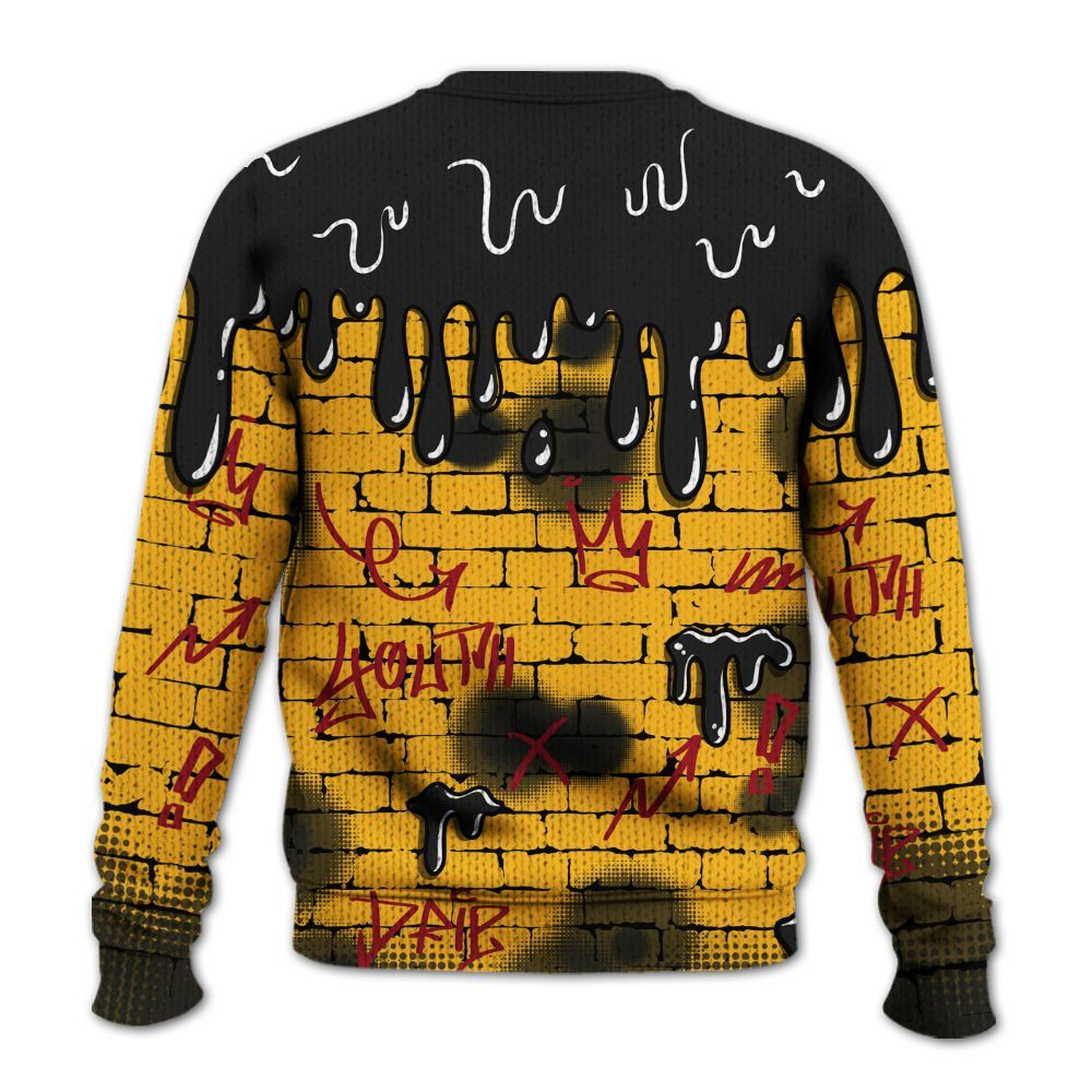 Sweater To Match White Taxi 12s Shirt, Been Different Graphic