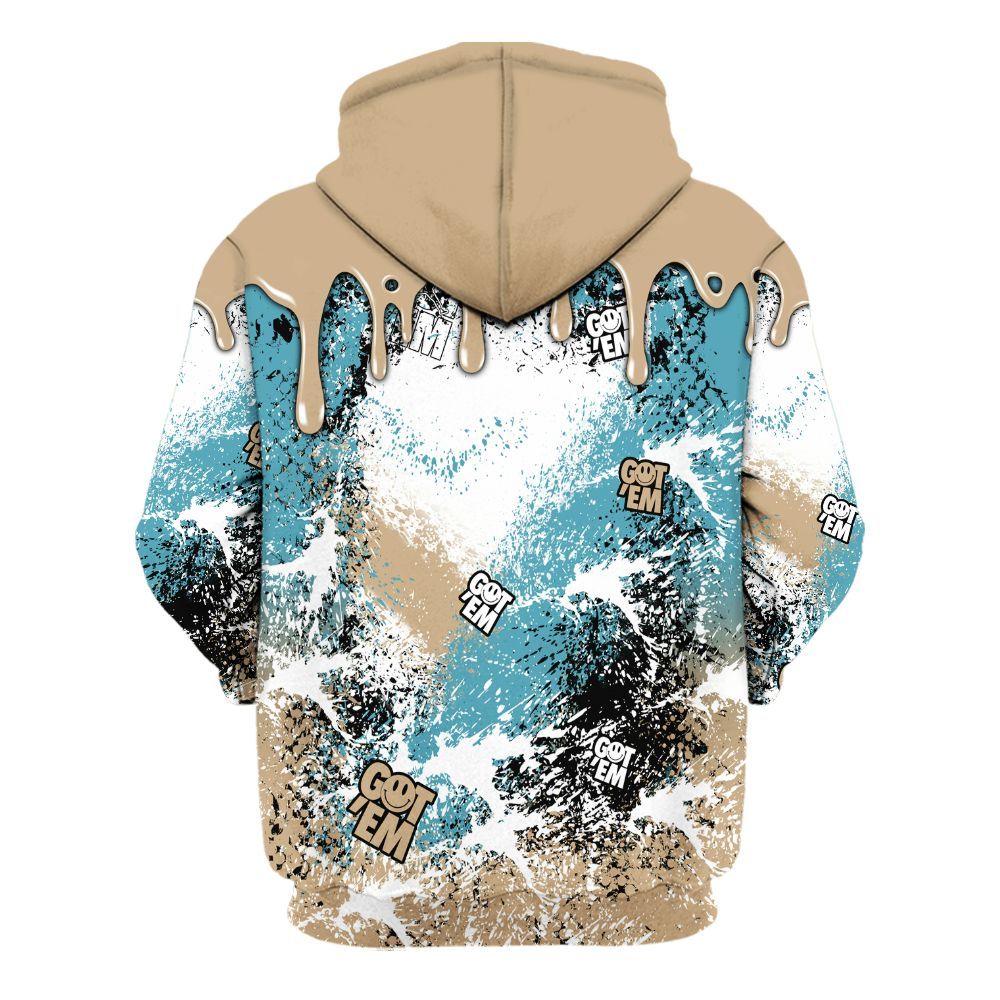 Hoodie To Match H-Town 11s - Dripping 23 Drip All Over Print