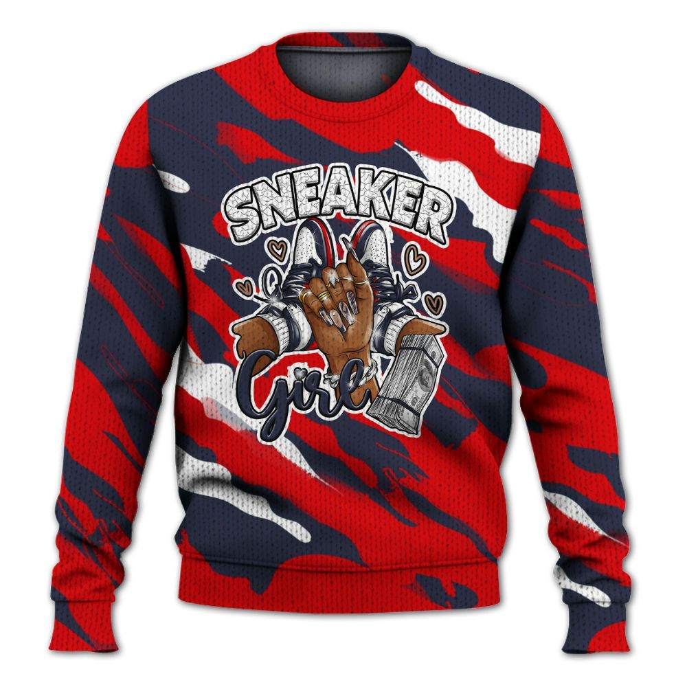 Knitted Sweater To Match Low OG Howard Bison 1s - Sneakerz Girlz Colored