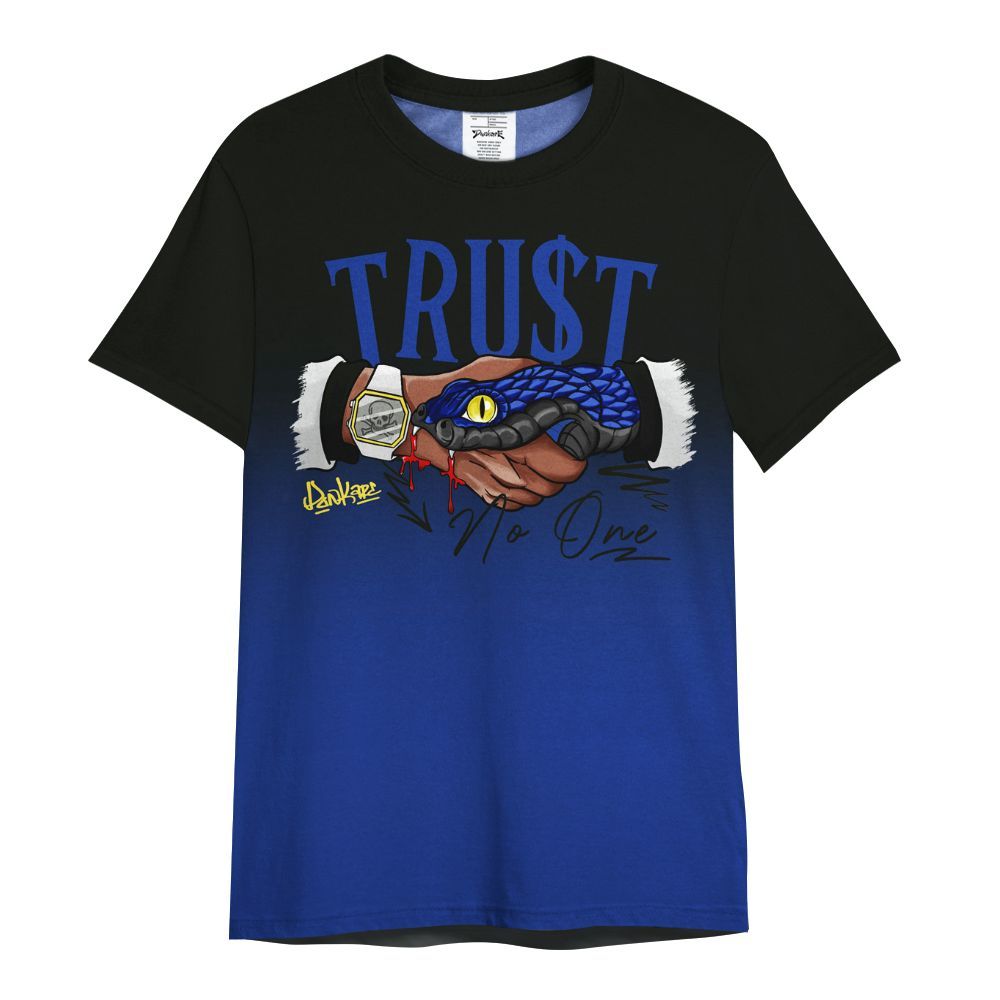Shirt To Match Laney 14s - Snake Trust No One Drip All Over Print