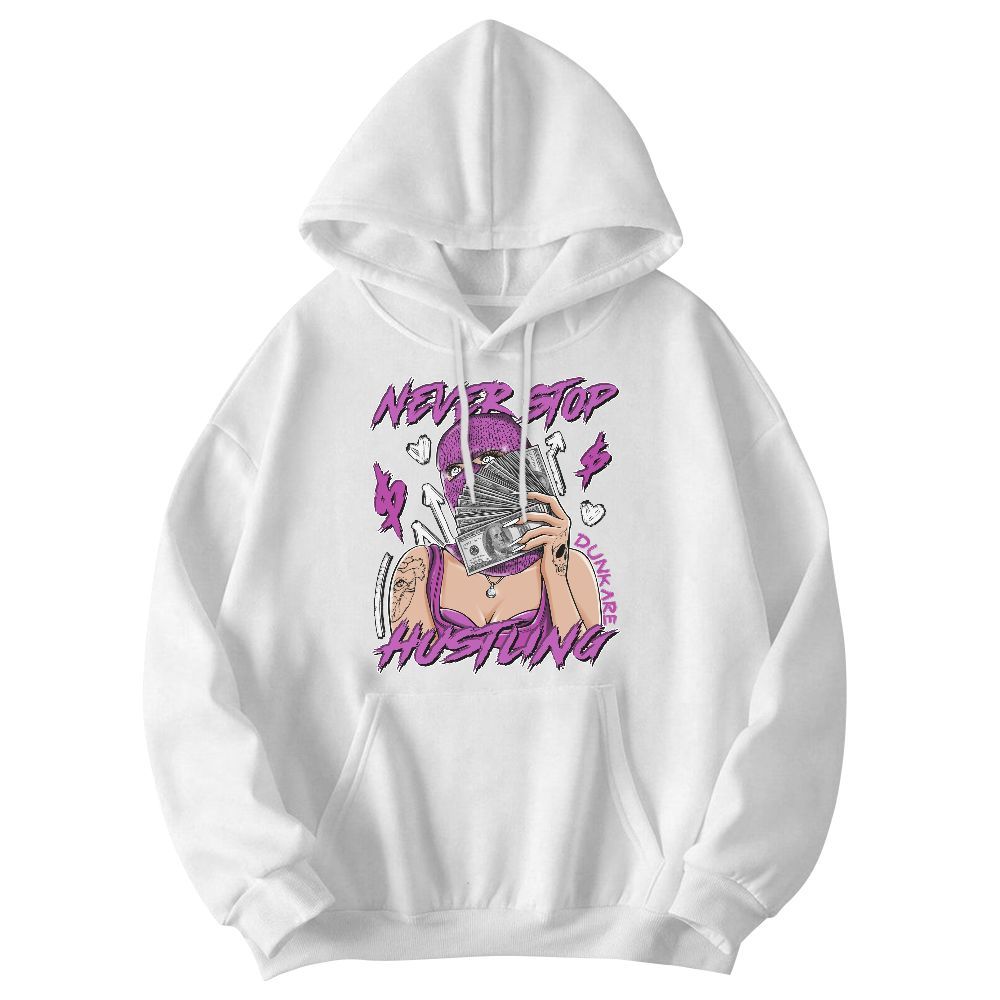 Sweatshirt To Match Hyper Violet 4s - Hustling Unque Graphic