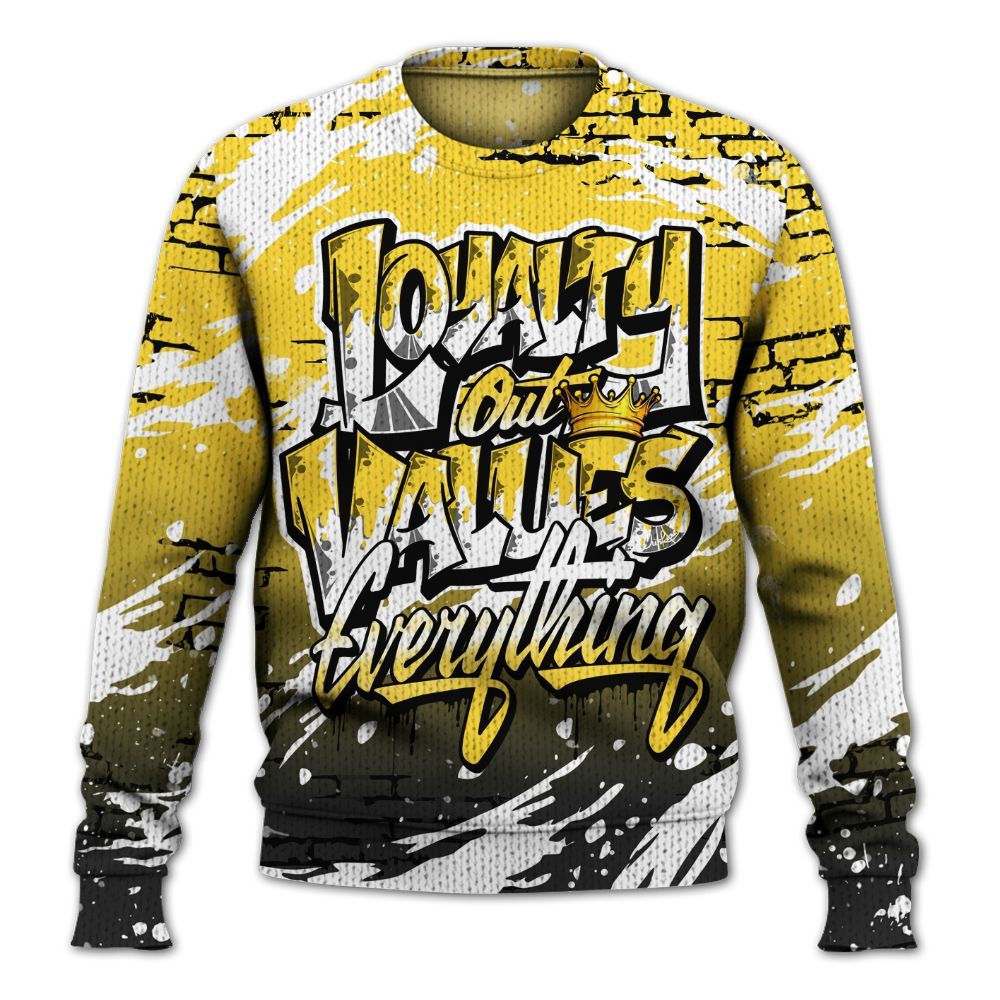 Sweater To Match Mid New Love 2025 1s - Values Of Loyalty Graphic