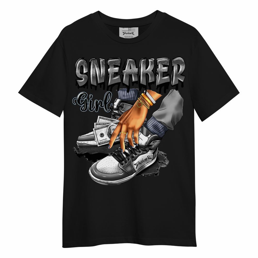 Shirt To Match Cool Grey 6s - SNEAKER Girl Money Drip Unisex Shirt
