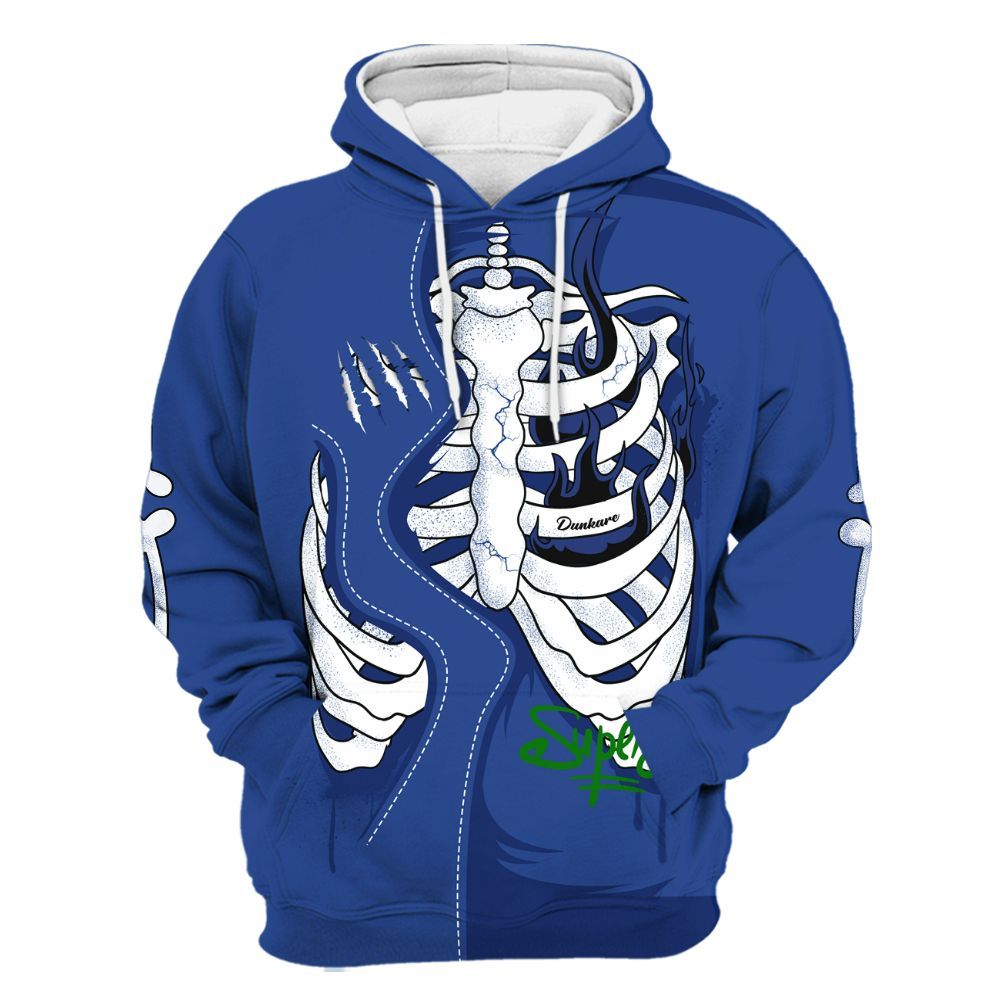 Hoodie To Match Retro Hyper Royal 13s - It's The Kick For Me All Over Print
