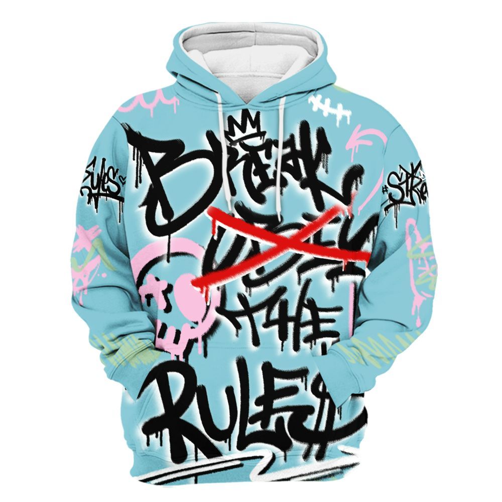 Hoodie To Match SB Dunk Low Visty - Break Rules Streetwear All Over Print