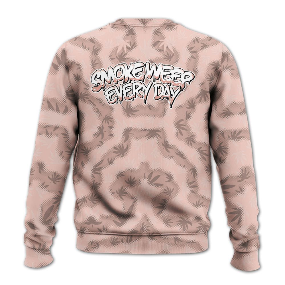 Sweatshirt To Match Low Legend Pink 11s - Smoking Every Day Graphic Weeding Art All Over Print