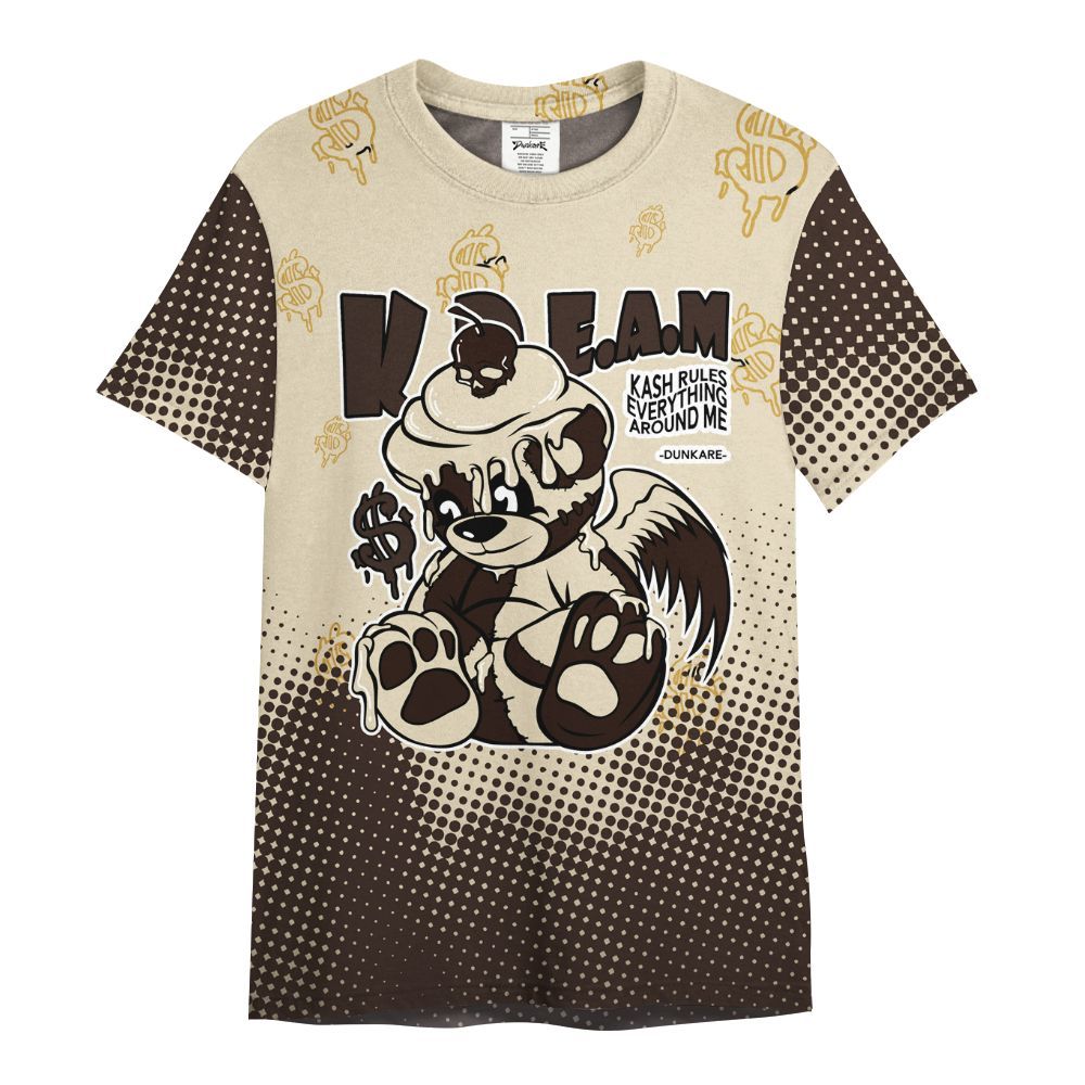 Shirt To Match 2025 Retro Earth 5s - Loot Bear Unique Drip All Over Print