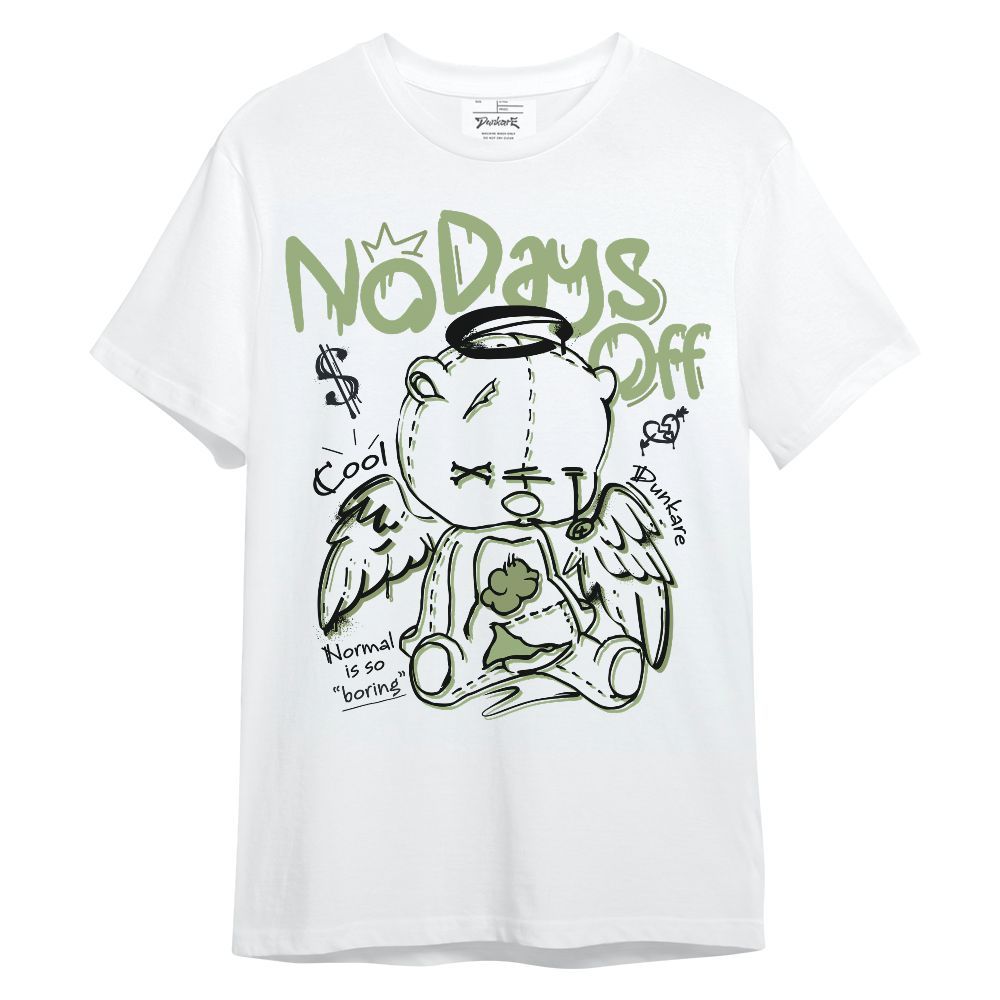 Shirt To Match Oil Green 4s - No Days Off Unisex Shirt