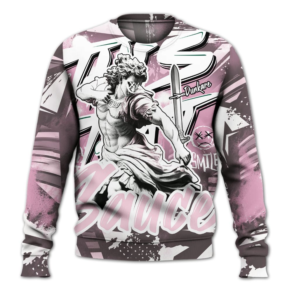 Sweatshirt To Match Orchid 4s - This That Sauce Retro All Over Print