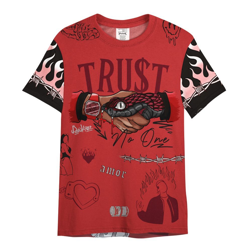 Shirt To Match Kobe 9 Elite Christmas - Snake Trust No One All Over Print