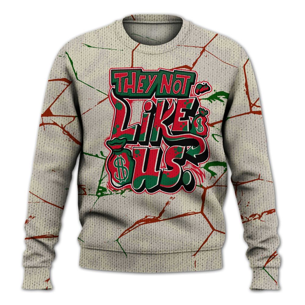 Knitted Sweater To Match El Grito 5s - Dislike Us Graphic