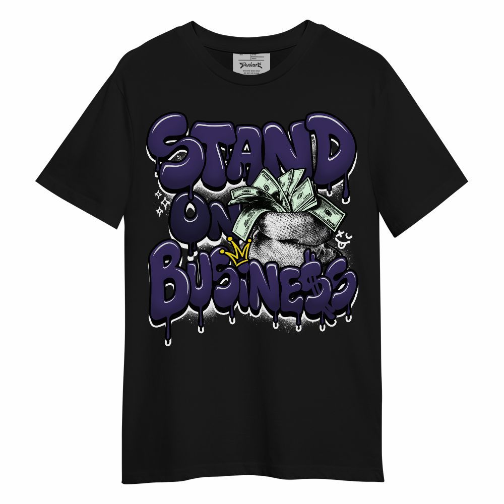 Shirt To Match Retro Court Purple 13s - Stand Business Unisex Shirt