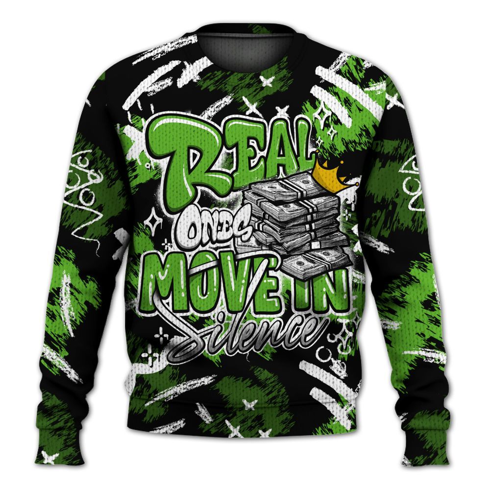 Knitted Sweater To Match Air Foamposite One Volt - Real Ones Move In Streetwear