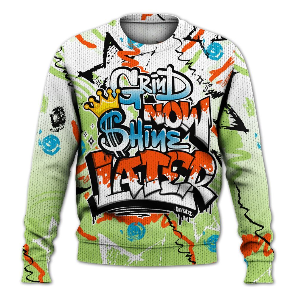 Knitted Sweater To Match Kobe 9 Elite What The - Grind Shine Later Drip