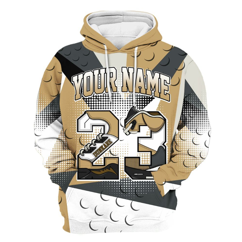 Hoodie To Match Black LD 1000 - Poly Custom Name Number 23 5s All Over Print