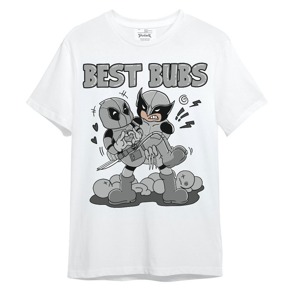 Shirt To Match Black Wolf Grey 12s - Bubs Cartoon Unisex Shirt