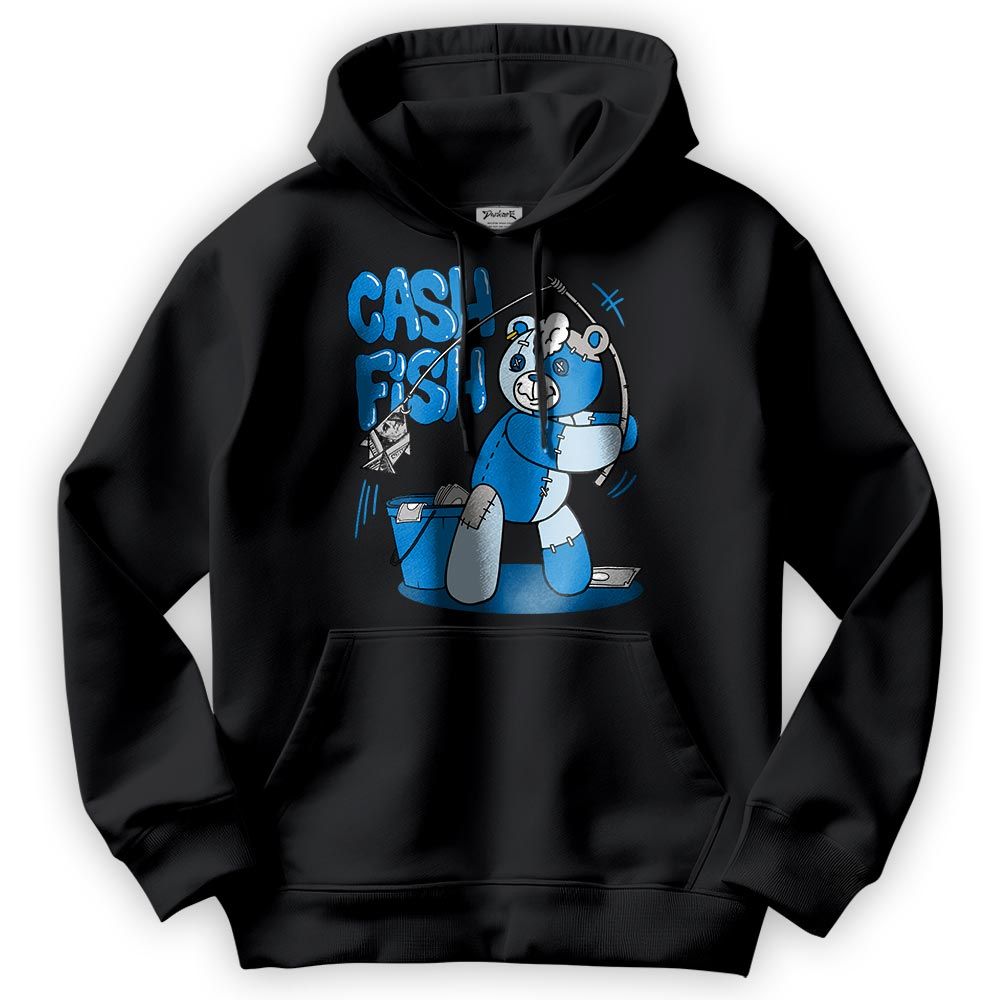 Sweatshirt To Match Industrial Blue 4s Hoodie - Moneys Fish Hugz Hoodie Unisex