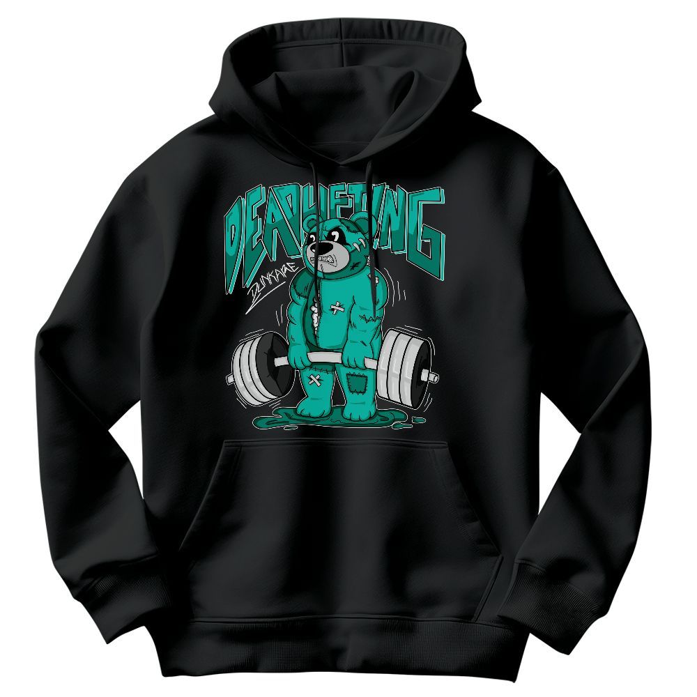 Sweatshirt To Match Dunk Low Clear Jade - Deadlifting Bear Graphic