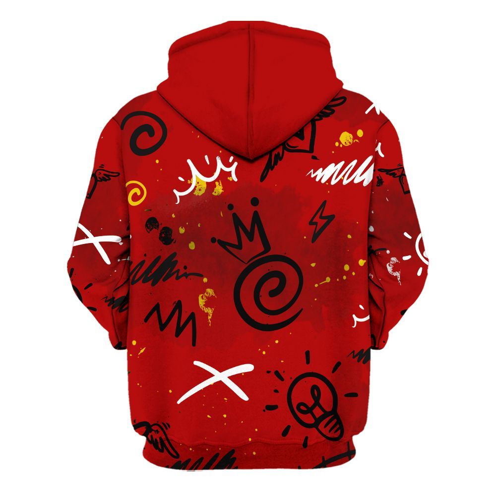 Hoodie To Match Low Lucky Cat 1s - Drip Been Di2ferent All Over Print