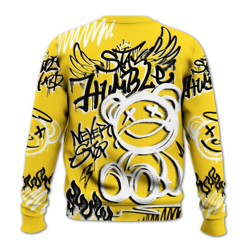 Sweatshirt To Match Retro Thunder 4s - Humble Drip Streetwear Graffity All Over Print