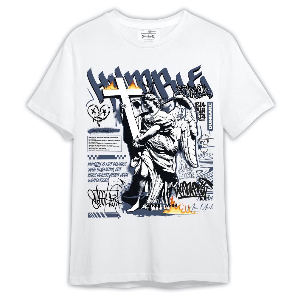 Shirt To Match Low Diffused Blue 11s - Graphic Humble Shirt Outfit