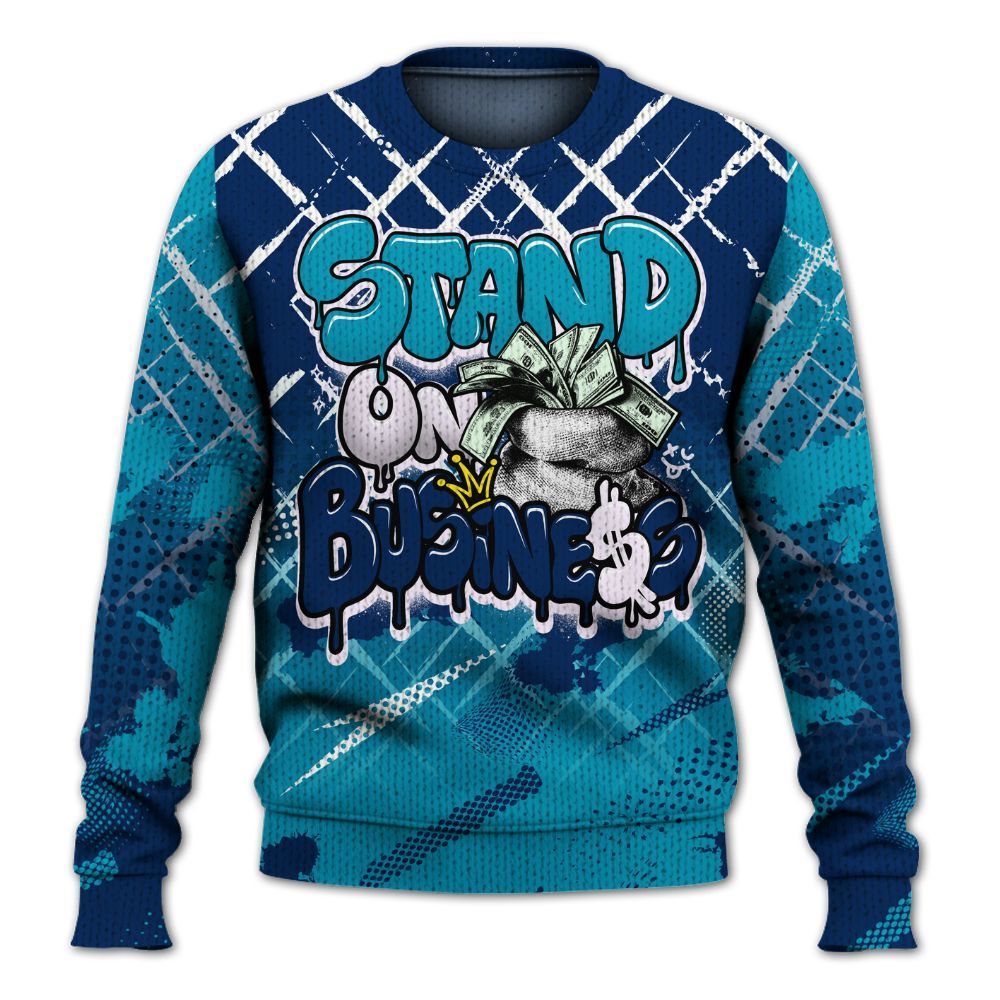 Knitted Sweater To Match Kobe 5 X-Ray - Halftone Stand Business Dripping