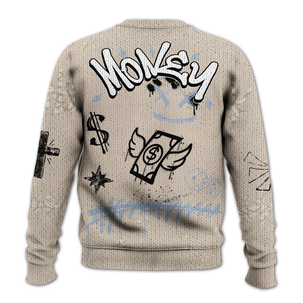 Sweater To Match Desert Sand 3s - Everybody Paid In Full Crayon Graphic