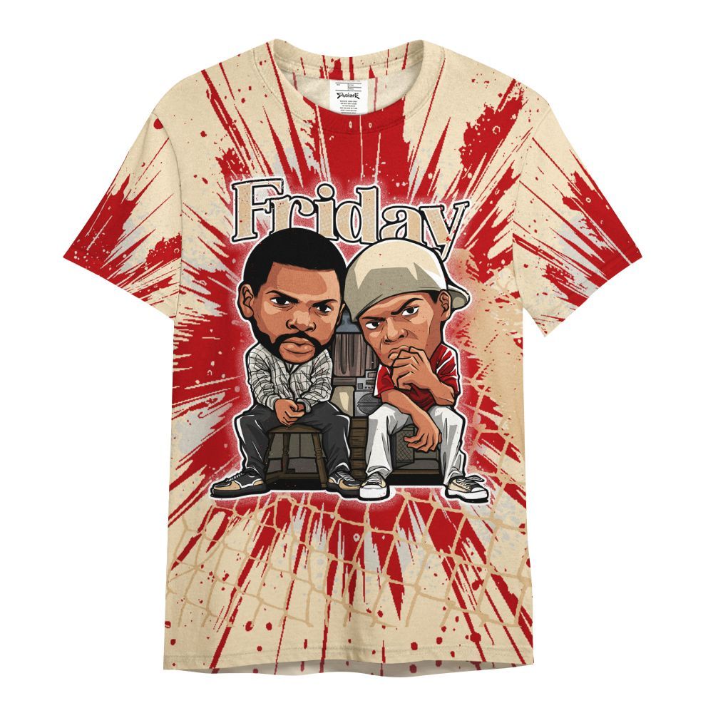 Shirt To Match Dunk Low Strawberry Waffle - Friday Movie All Over Print