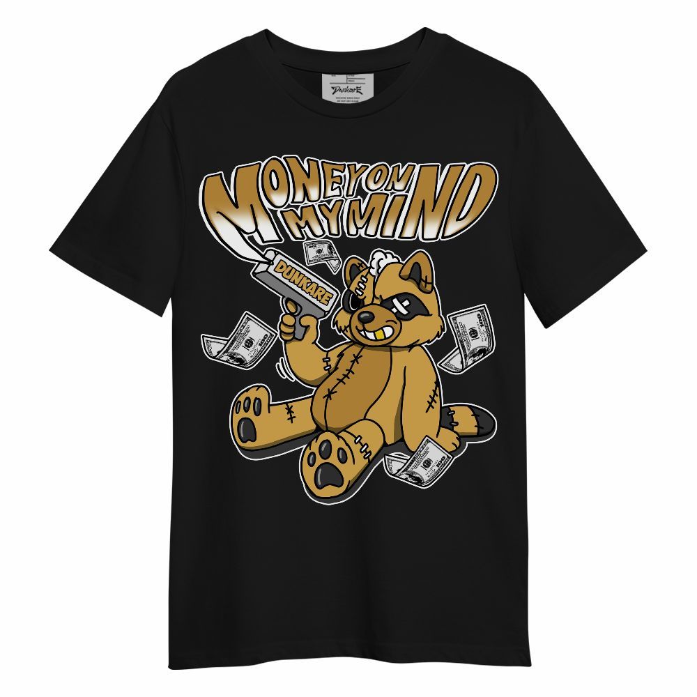 Shirt To Match Retro Light Ginger 14s - Money On My Mind Raccoon Unisex Shirt