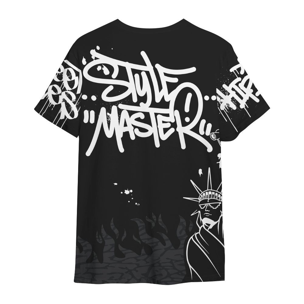 Shirt To Match Black Cat 3s - Graphic Fck Around Find Out All Over Print