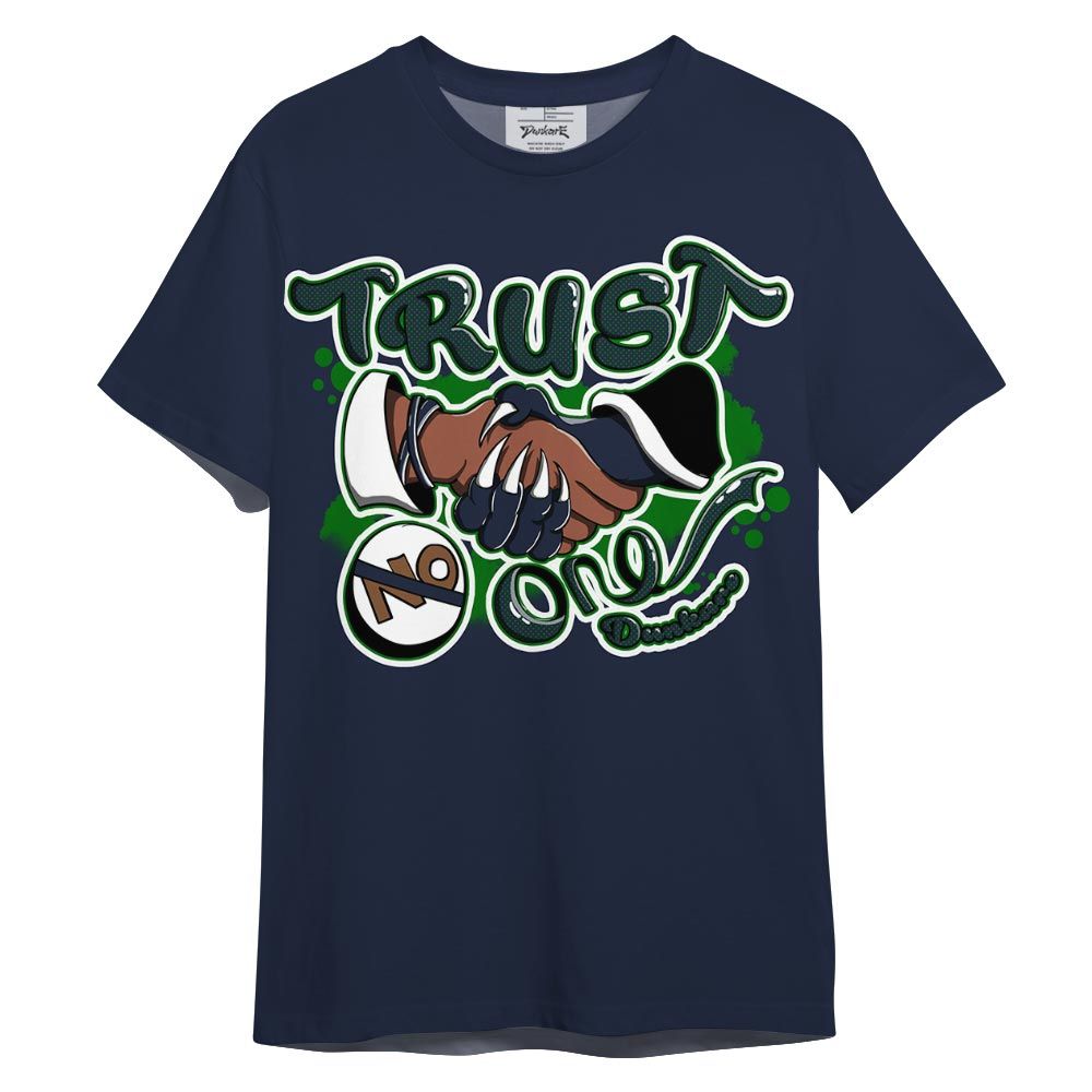 Shirt To Match Midnight Navy 13s - Devil Trust No One Shirt 3D Graphic Outfit 0705 LGH