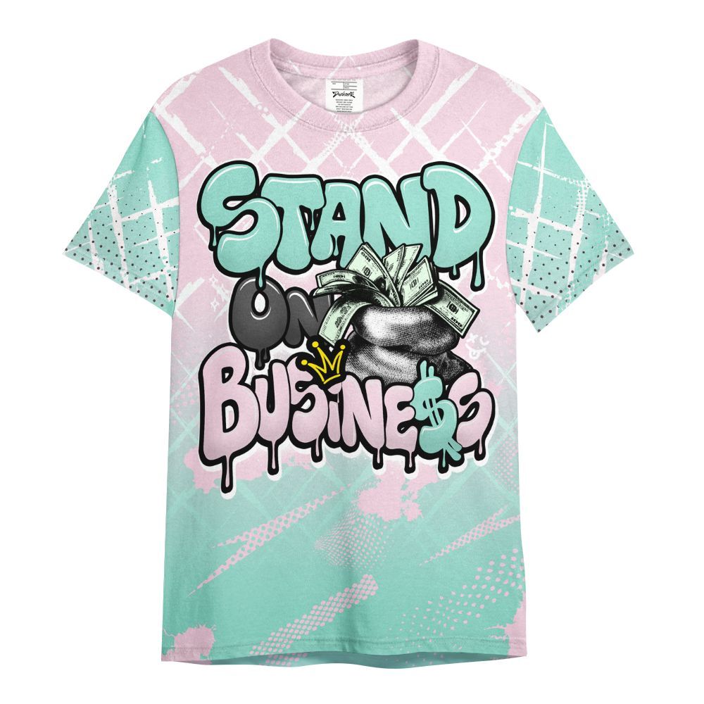 Shirt To Match Retro Easter 5s - Halftone Stand Business Dripping All Over Print