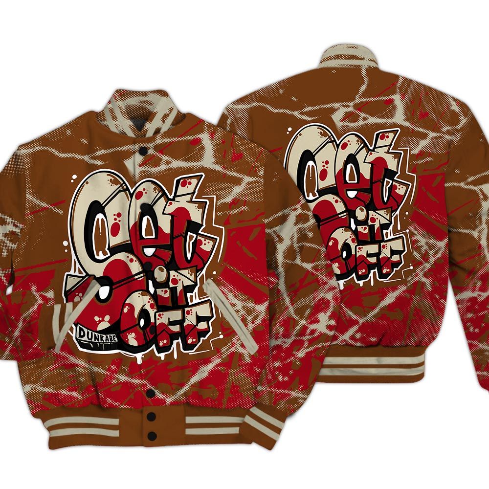 Varsity Jacket To Match Archaeo Brown 5s - Set It Off Profound Graphic Varsity Jacket Unisex