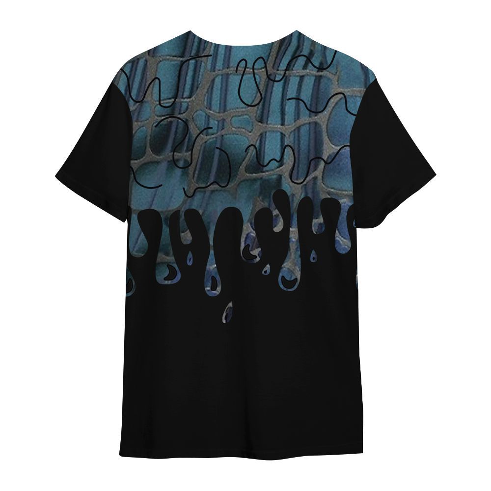 Shirt To Match Air Foamposite Kazuya Mishima - Snake Trust No One Drip All Over Print